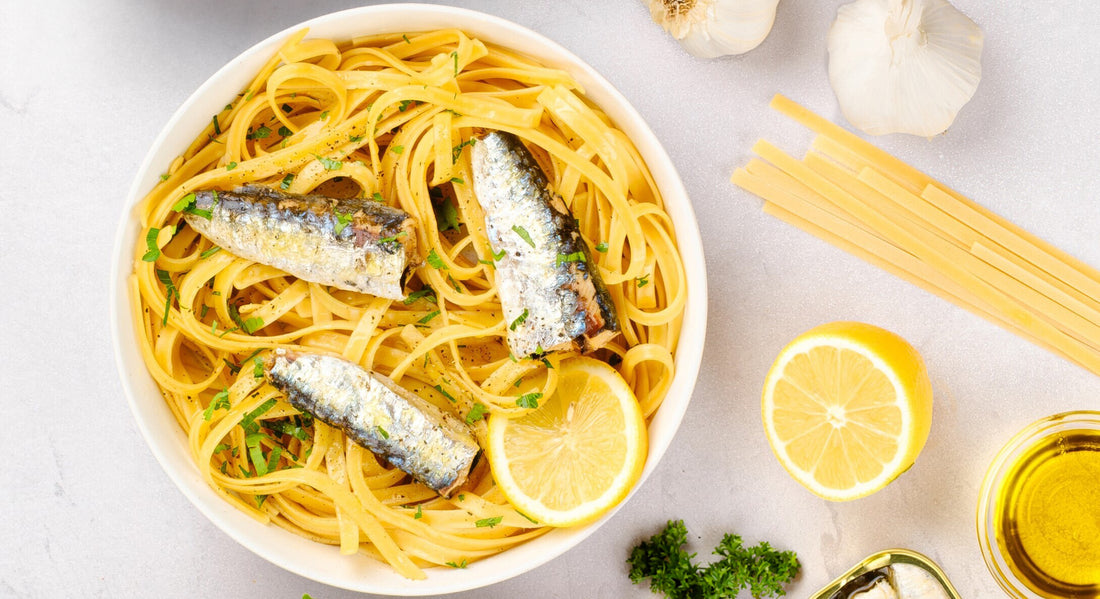 Lemon Sardine Pasta