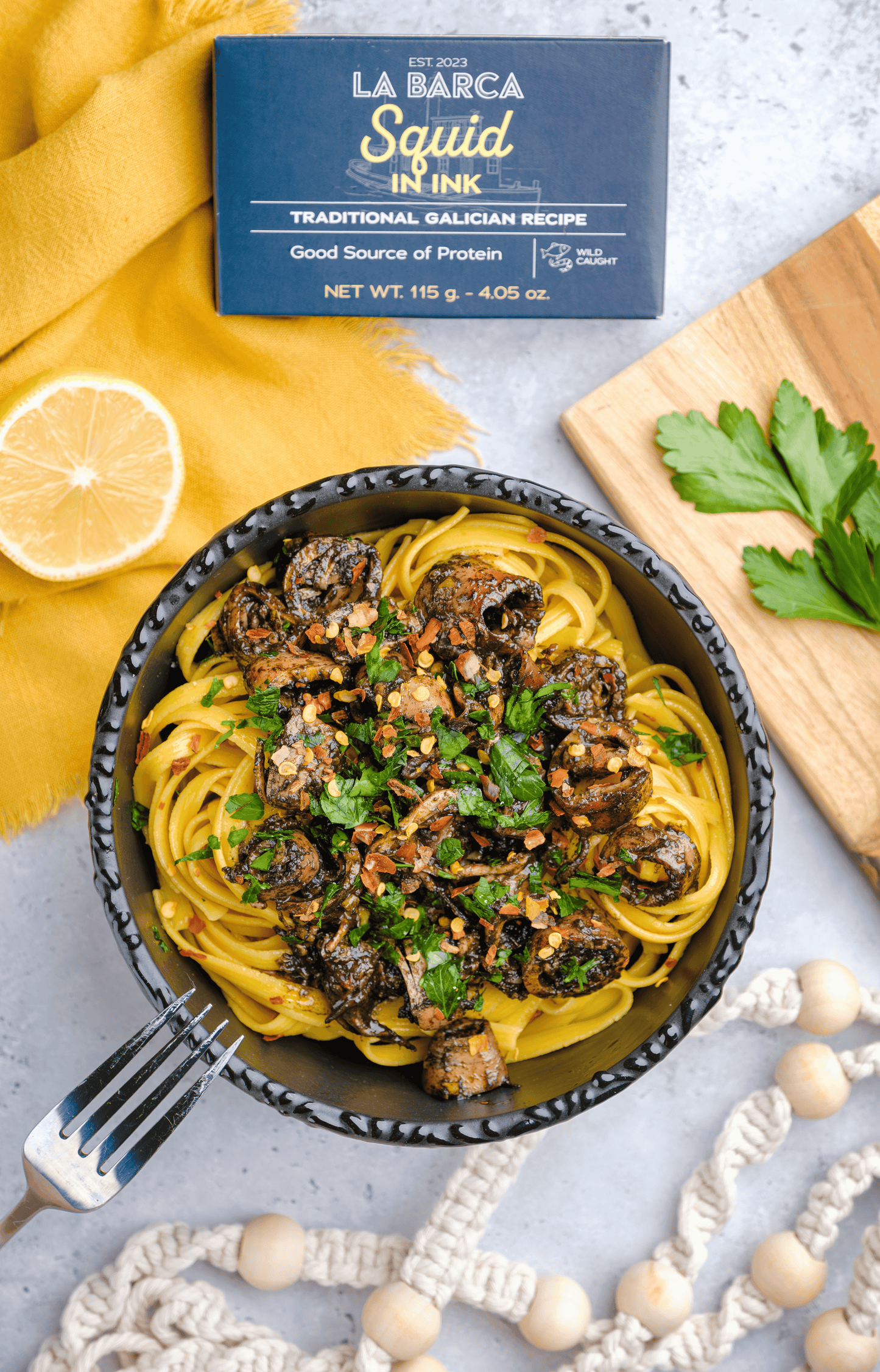 La Barca Squid in Ink