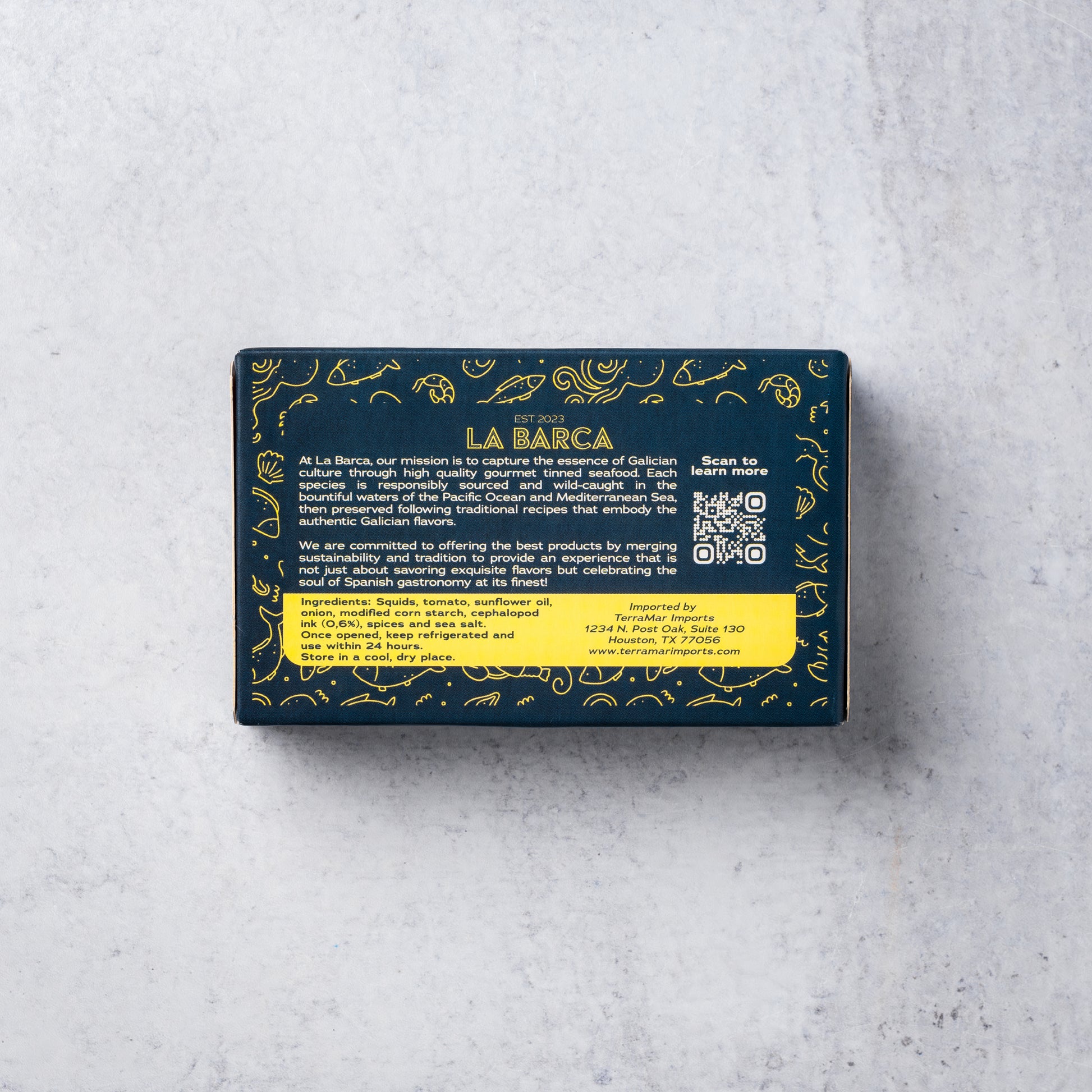 La Barca Squid in Ink