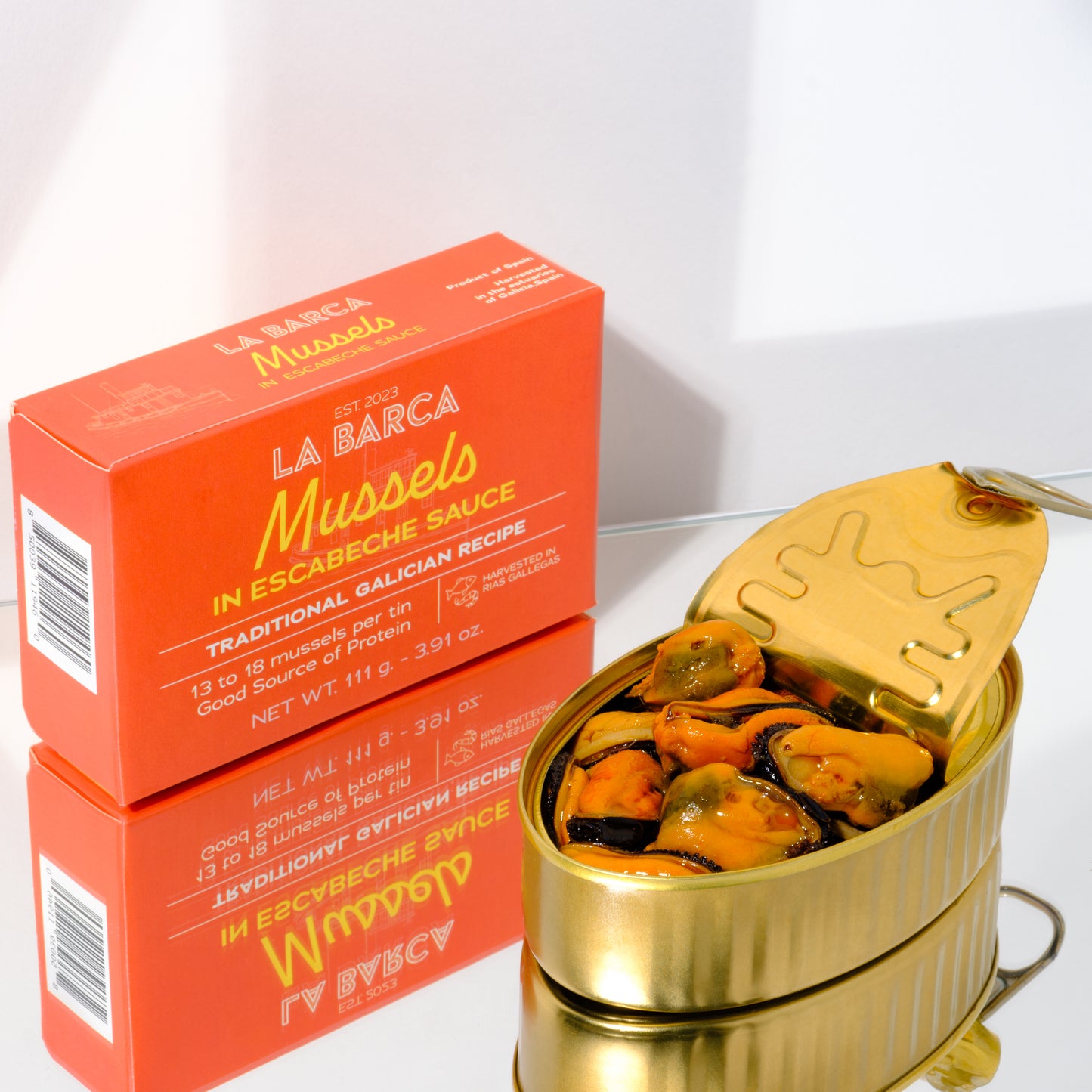 La Barca Mussels in Escabeche Sauce