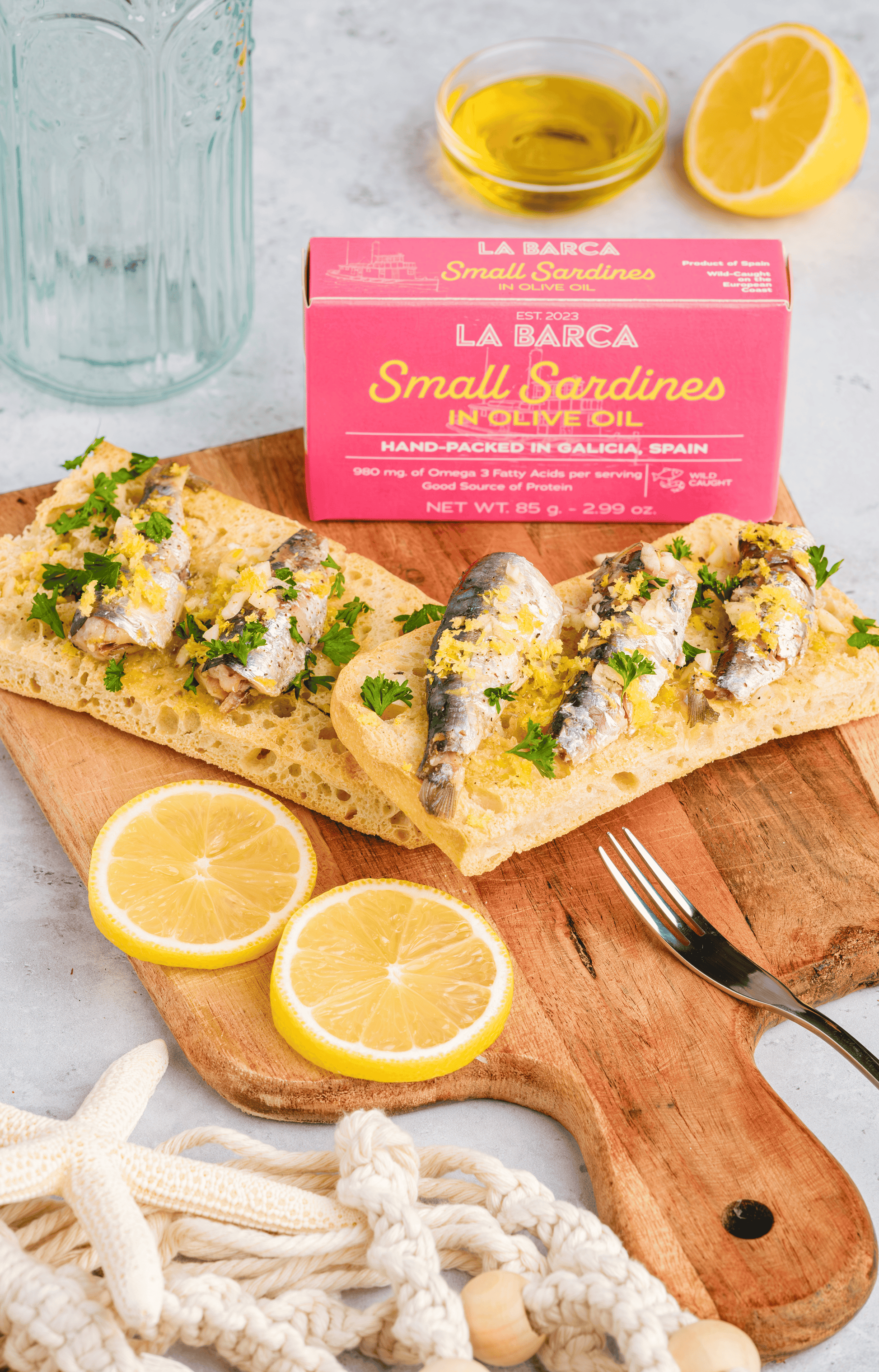 La Barca Small Sardines in Olive Oil