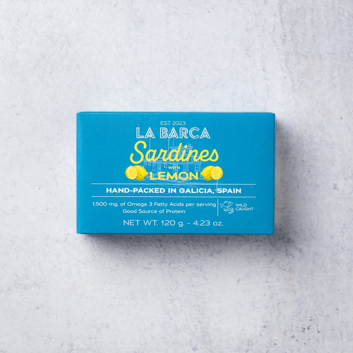 La Barca Sardines with Lemon
